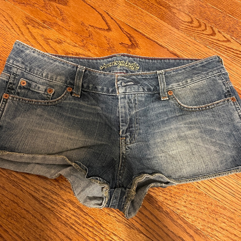 American eagle jean shorts
